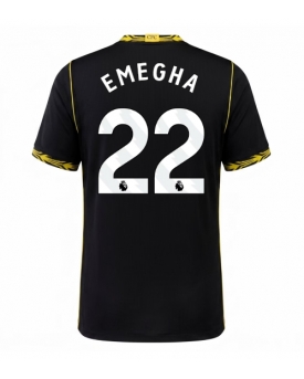 Chelsea Emmanuel Emegha #22 Maglia Gara Trasferta Repliche 2026-27 Maniche Corte Chelsea Emmanuel Emegha #22 Maglia Gara Trasferta Repliche 2026-27 Maniche Corte